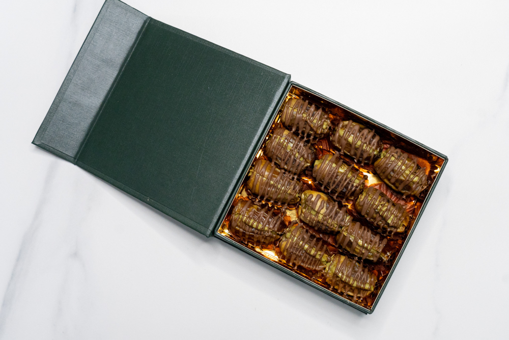 Dates Kunafa Luxury Green Box