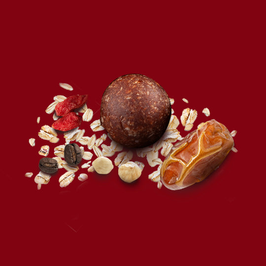 Energy Bites with Goji Berries + Hazelnut