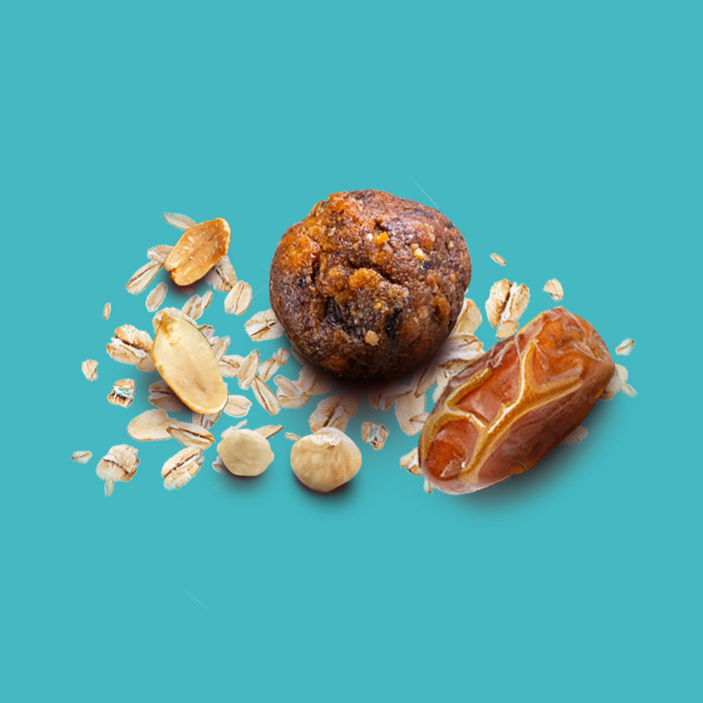Energy Bites with Peanut + Hazelnut