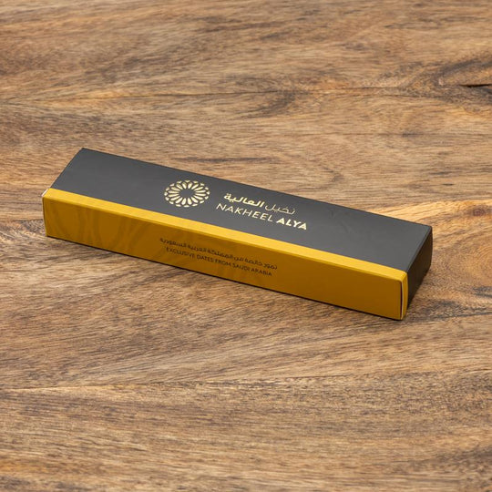 Ajwa Wrapped Dates Luxury Collection | 12 packs of 7 dates | Ideal's Souq Singapore Supplier