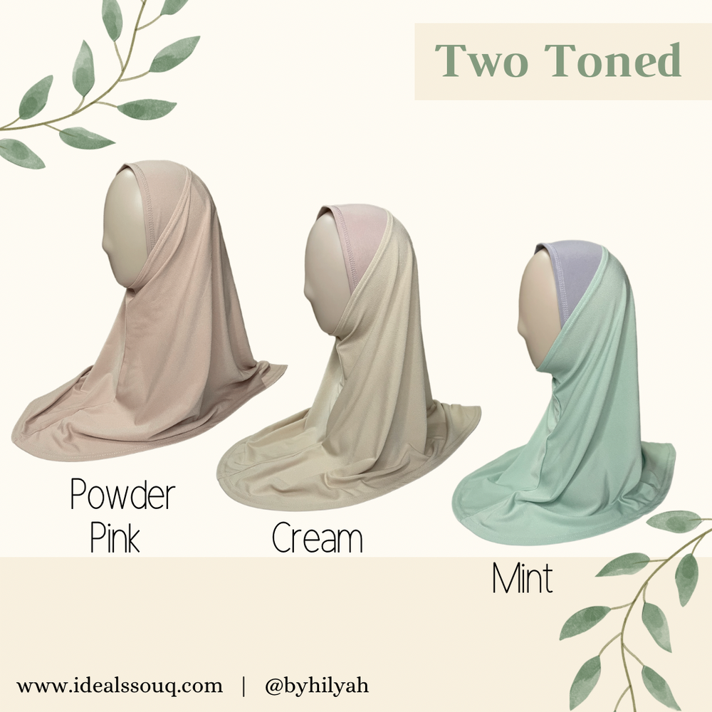 Two-toned Kids Hijab