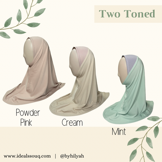 Two-toned Kids Hijab