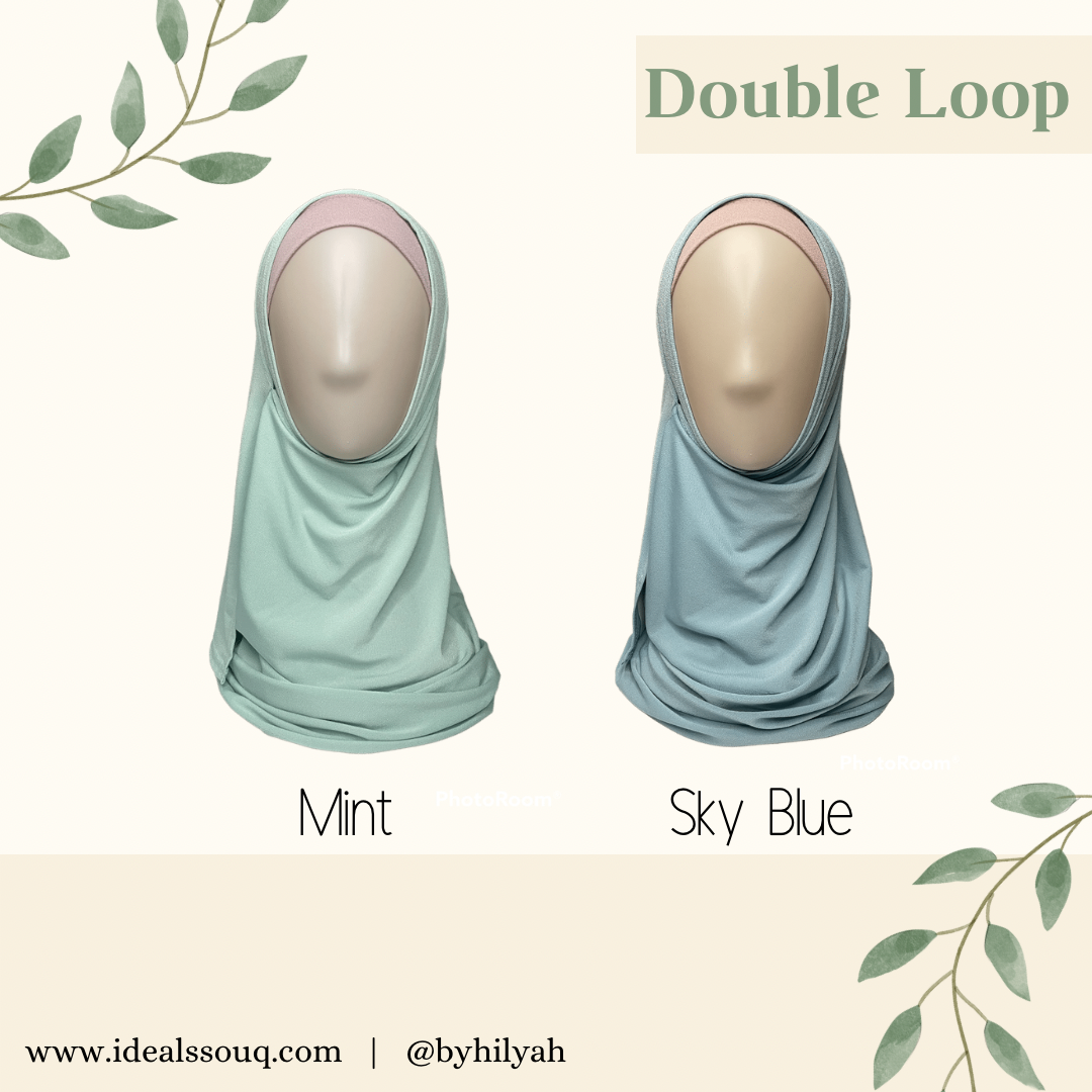 Kids Instant Double Loop Shawl