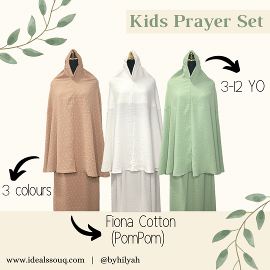 Pompom Kids Prayer Set